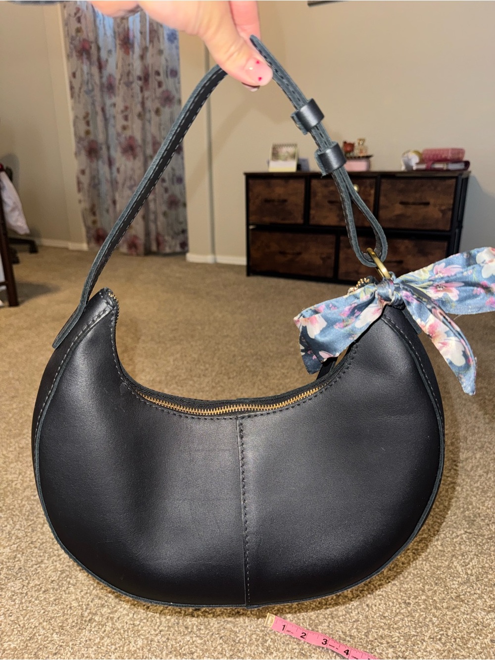 Not going lower Portland Leather Nora Matte Black SMALL SIZE - Picture 7 of 9